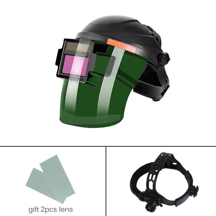 Masque De Soudure Auto-obscurcissant - Protection Yeux Automatique UV/IR Pour Soudeurs