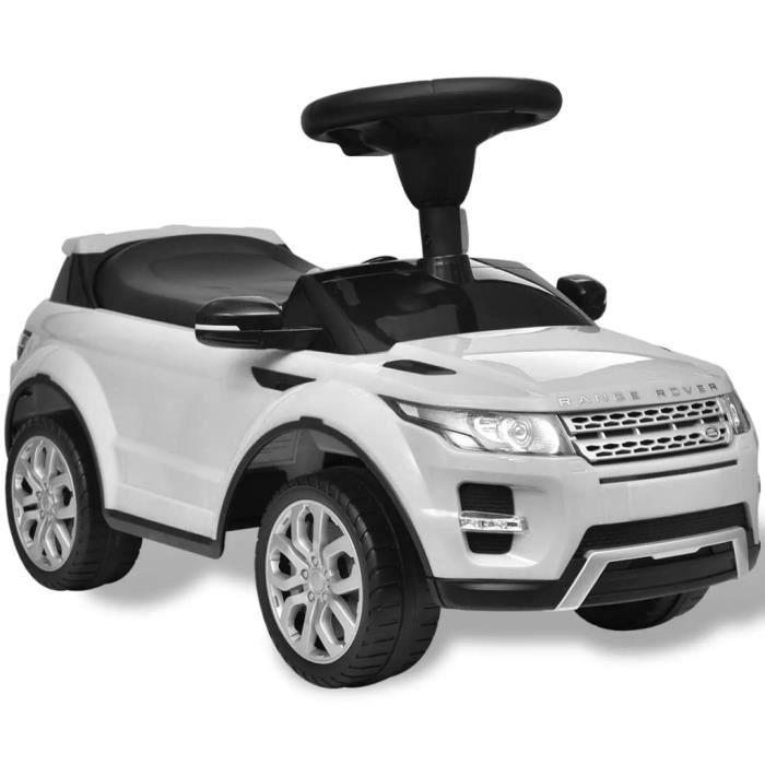 Voiture à pousser - Land Rover 348 - Porteur Voiture avec musique pour  enfant - Blanc - Cdiscount Jeux - Jouets