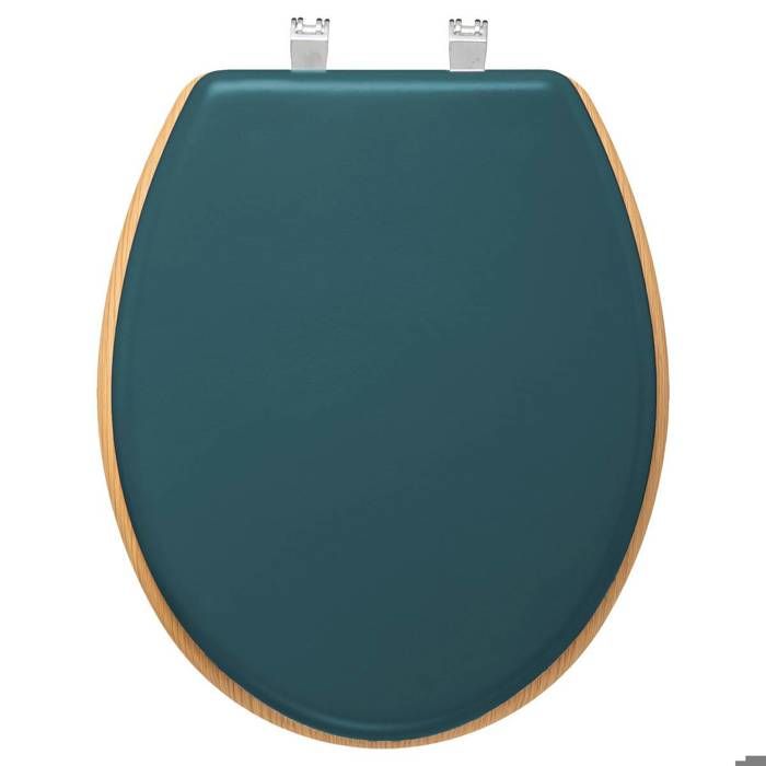 Abattant WC Design Modern 46cm Petrole Bleu Cdiscount Bricolage