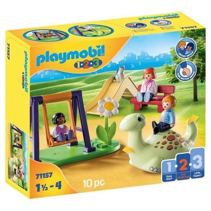 PLAYMOBIL - 70410 - PLAYMOBIL 1.2.3 - Garçon avec poney - Cdiscount Jeux -  Jouets