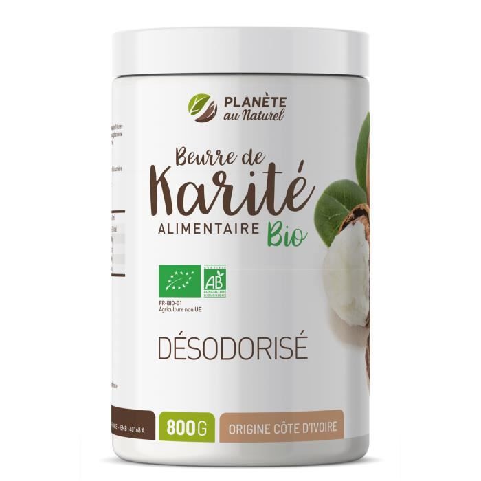 Beurre de Karité Bio Alimentaire Désodorisé 800 g Cdiscount Santé — free download