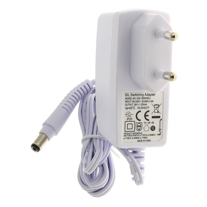 Chargeur 36v rs-rh5277 pour Aspirateur Rowenta - 3665392001157 - Cdiscount  Electroménager