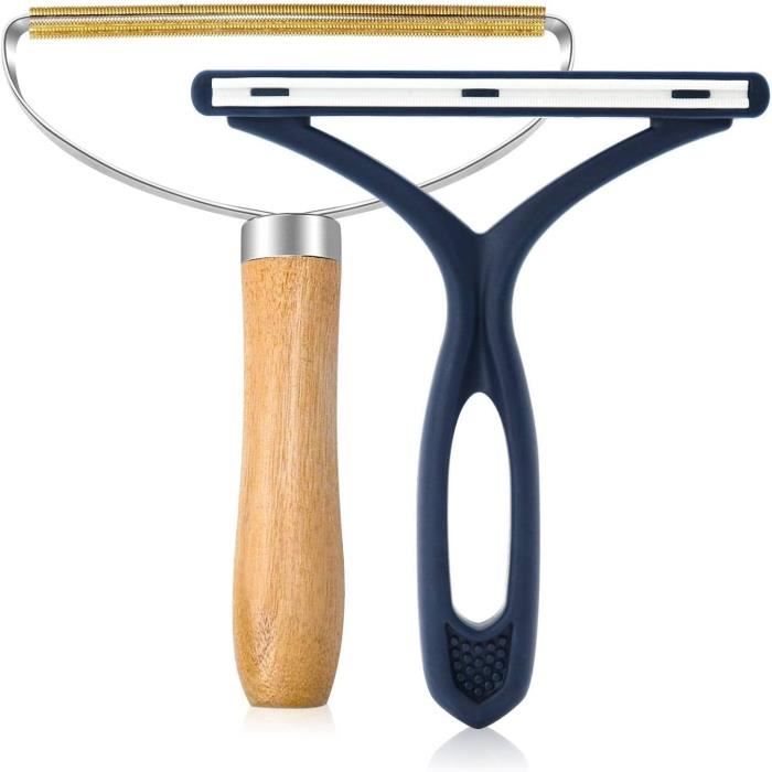 Rasoir Anti Bouloche Manuel,Lot De 1 Brosse Chien Chat,Clean Et Enleve