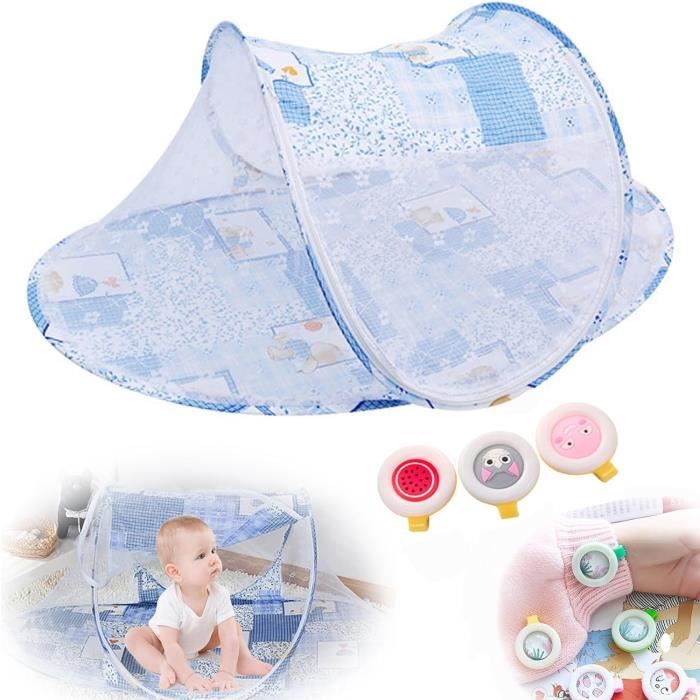 Moustiquaire Portable Pliable Pour Bébé Et Adulte - Tente Anti-Moustiques Pour Lit, Camping, Terrasse