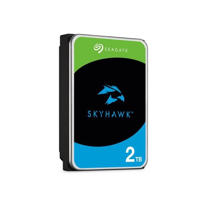 - Seagate - Seagate SkyHawk ST2000VX017 - disque dur - 2 To - SATA 6Gb/s