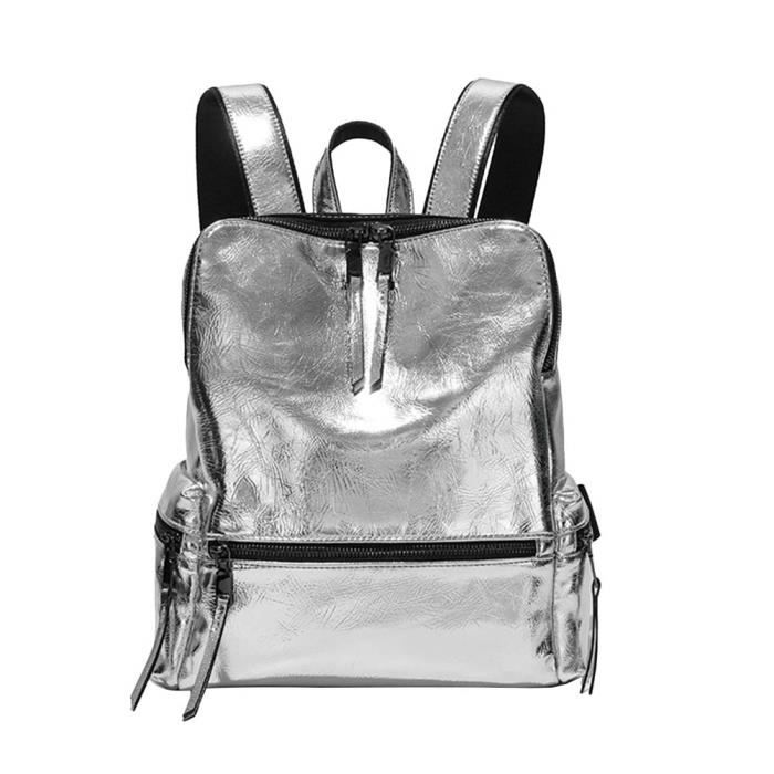 Sac a dos argenté Clearance