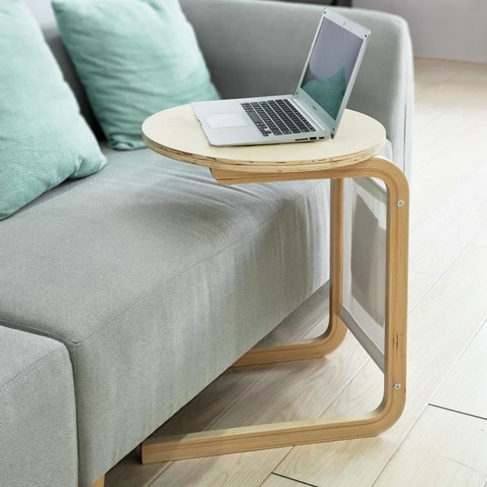 Sobuy Fbt62 N Table D Appoint Bout De Canape Pour Pc Ou Repas