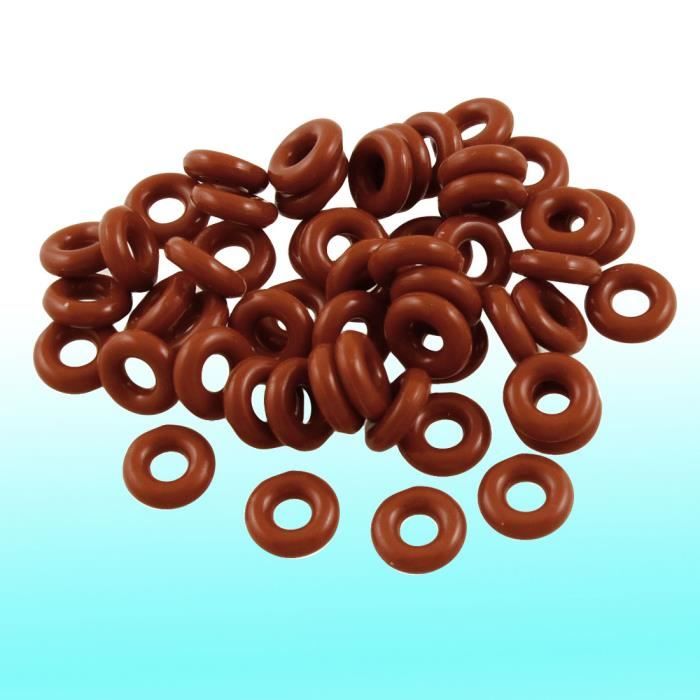 Lot De 10 Joints Toriques Silicone Rouge Brique 16mm X 21mm X 2.5mm – Étanchéité Haute Température