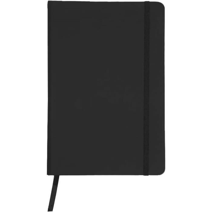 Carnet De Notes Jolie – Couverture Rigide Gris/rose, 174 Pages Lignées – Avec élastique, Signet Et Pochette – Format A5 - 12