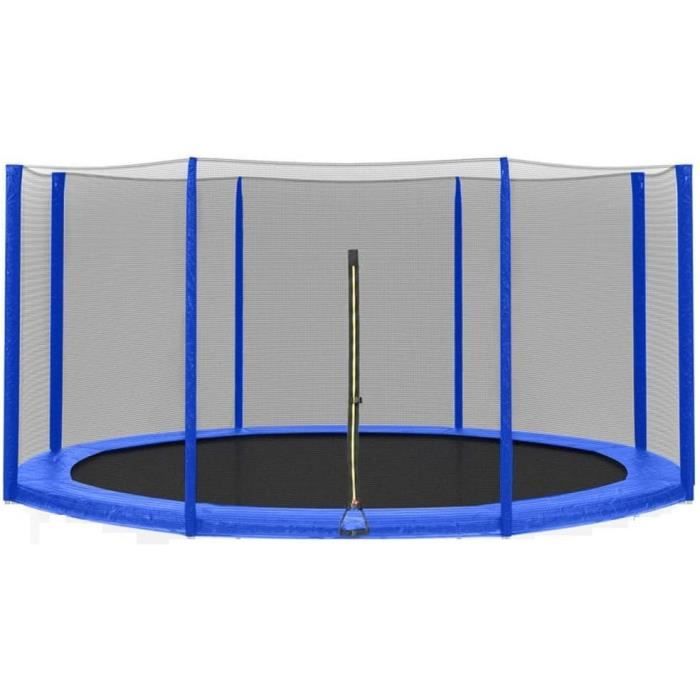 Nova Trampoline 244 cm met Veiligheidsnet en Groene Rand