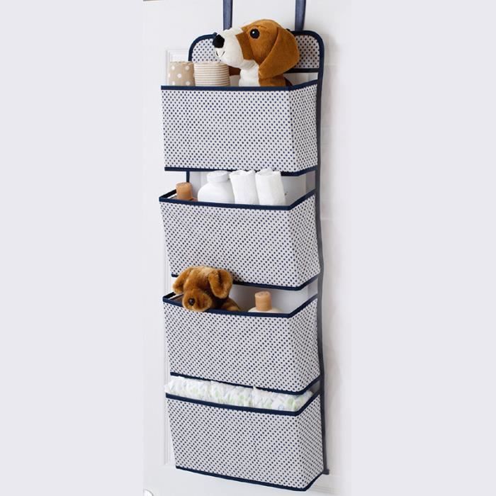 Organisateur Suspendu Interieur D Armoire Penderie En Tissu 4 Corbeilles De Rangement Fixation Murale Rangement De Porte Avce 4 Hook Achat Vente Boite De Rangement Organisateur Suspendu Inter Cdiscount