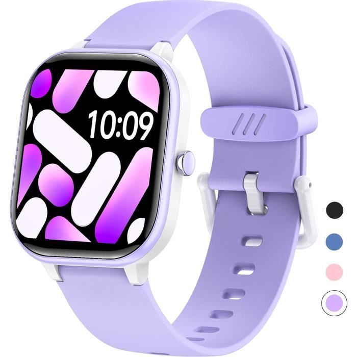 Bracelet de fitness pour enfants - Podomètre - Montre fitness avec