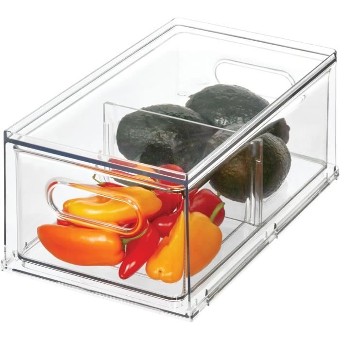 Boîte De Rangement Art Bin Vintage Années 80-90 - Marque Flambeau Artworx, Couleur Violette