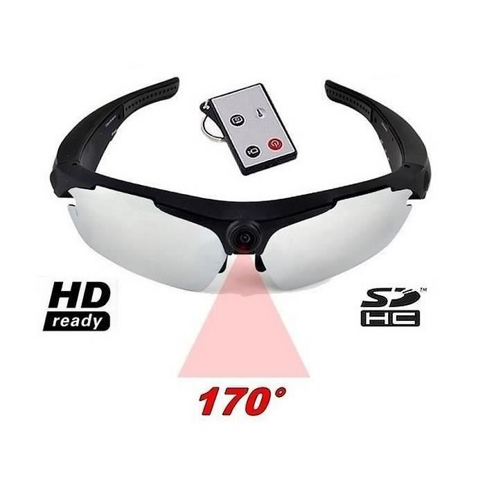 MINI LUNETTES DE caméra solaire lunettes enregistreur vidéo numérique