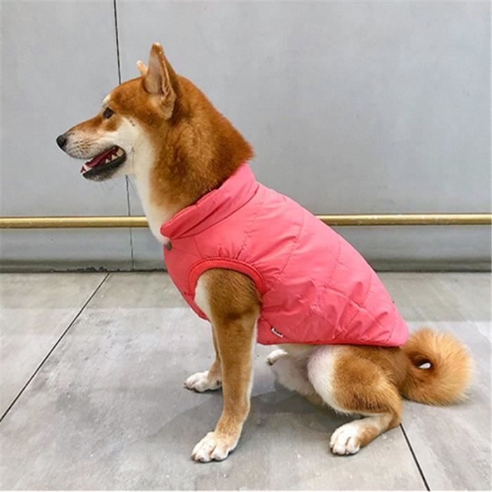 Rose S V tements pour carlin manteau pour bouledogue fran ais