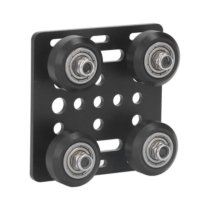 Roue de roulement rigide en Nylon avec rainure en ... - Grandado