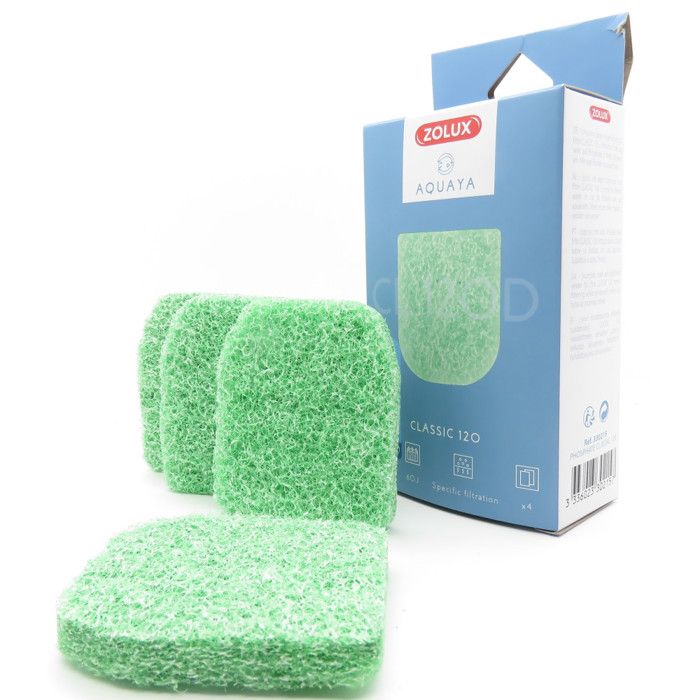 Meilleurs prix pour Mousse anti-algues - ZOLUX - CL 120 D - Action anti-phosphate - Pour aquarium