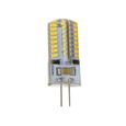 10pcs Ampoule G4 AC 220V SMD 3014 64-LED (Blanc Chaud)   AMPOULE - AMPOULE LED - AMPOULE HALOGENE-1