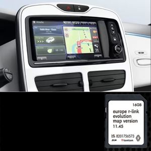 Carte SD Navigation GPS Europe 2025.A – Compatible Citroën C4 Aircross MMCS C12 (A516)