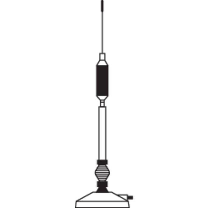 Antenne CB Albrecht 95/800 Magnétique - 100W - 112 Cm - 25-30 MHz