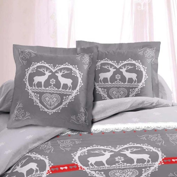 Parure De Draps Flanelle 4 Pièces Rosier - Drap Housse Et Taies Fleuris Doux Et Chaud Pour Lit 140/160 Cm