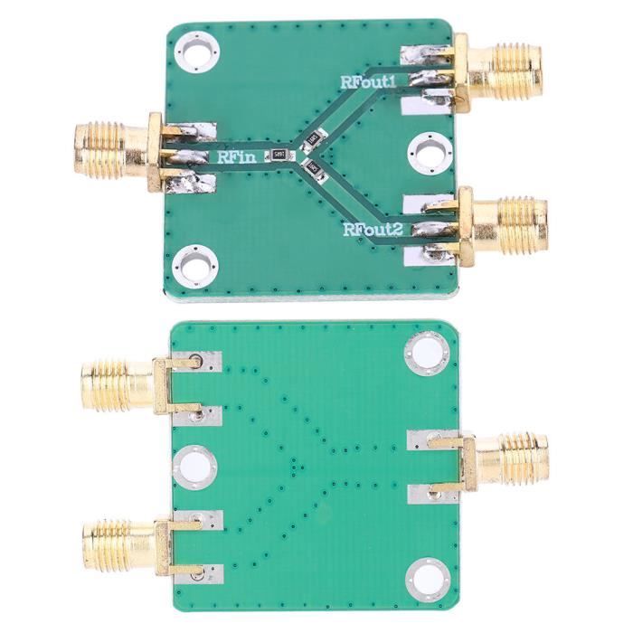 Atténuateur RF 2 Watts Atténuateur Fixe 10dB SMA DC-6GHz 2W - Lot De 2, Connectique SMA Mâle à Femelle, Pour RF Atténuateur Fixe 10dB SMA 6GHz