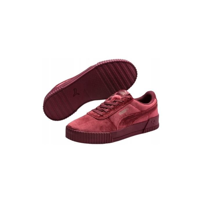 Basket Puma Femme Suede classic Vogue Rouge cuir - Authentique Chaussure Puma  Femme Rouge - Cdiscount Chaussures