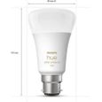 PHILIPS Hue White Ambiance - Ampoule LED connectée B22 équivalent 75W - Compatible Bluetooth-2