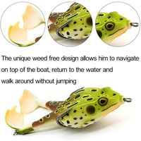 Leurre Grenouille Ray Frog Bait - 12 Cm / 25g - Paillettes - Pêche Carnassier