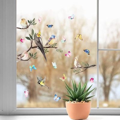 MARFOREVER Lot De 76 Autocollants Pour Fenêtre - Motif