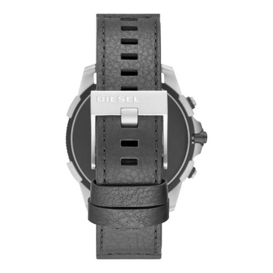 DIESEL Smartwatch Montre Connectee Cuir Noir DZT2008