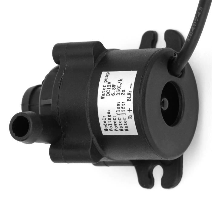 Mini Pompa Acqua Brushless DC 24V | 1000L/h - 7m | Per Acquario, Raffreddamento E Scaldabagno | Silenziosa - 4