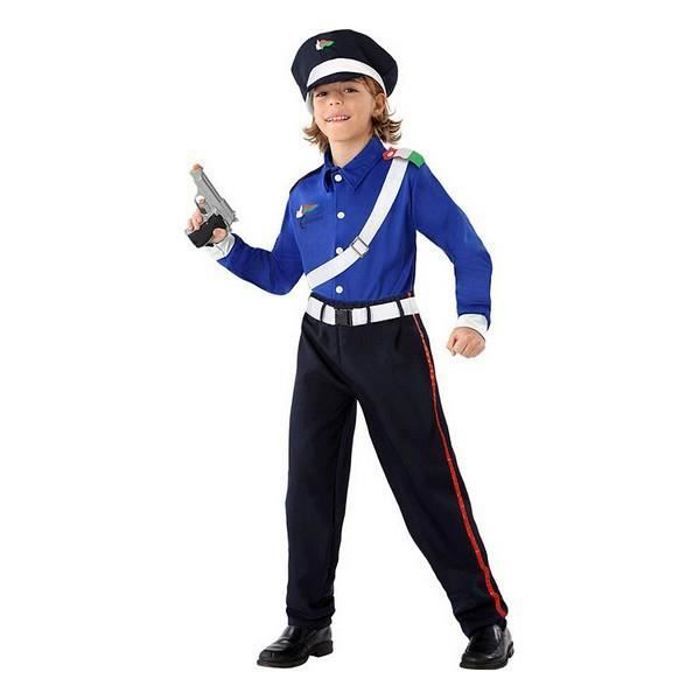 Déguisement pour enfants policier costume garçon Taille - 7-9 Ans