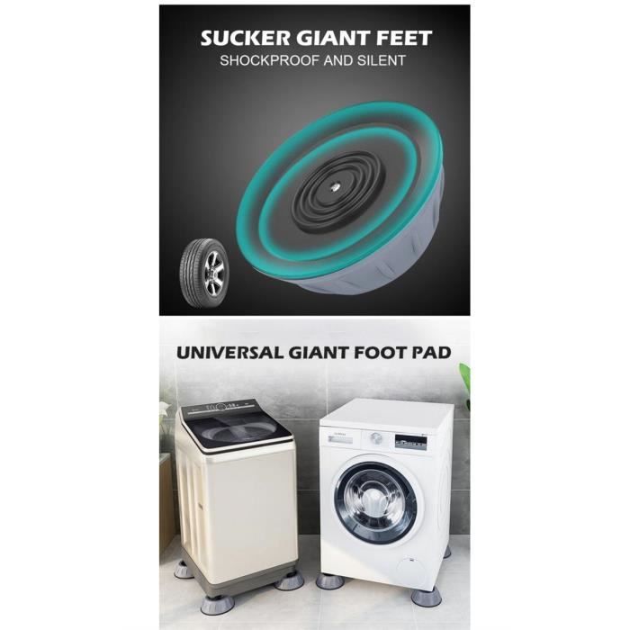 Tampons anti-vibration universels pour machine à laver, pieds en