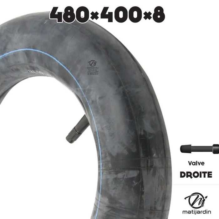 Pneu Agraire 480 X 400 X 8 - 2 Plis Tubeless - Pour Tracteur Ou Remorque - Matijardin