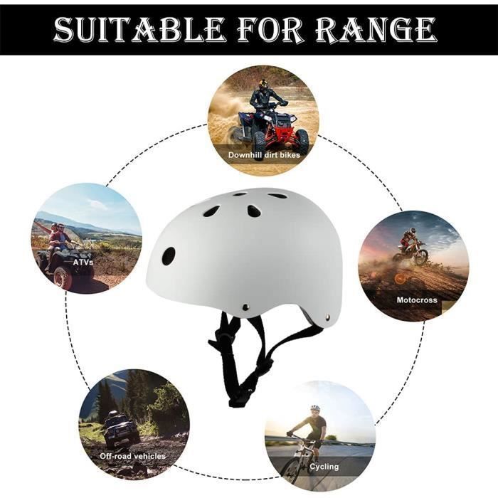MHJY Casque Velo Enfant Casque Protection Roller Fille Ajustable Casque de Sécurité Sportive Trotinette Scooter Skateboard Moto pour Filles et Garçons 3-8 Ans