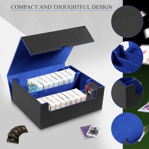 QiXinGYL 4 Boîtes De Cartes De Jeu, étui De Câble, Organisateur De Jeux De Cartes, étui De Données