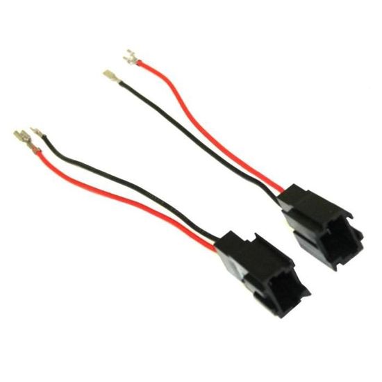 CONNECTEURS FICHES ENCEINTES HAUT-PARLEURS POUR PEUGEOT 406 PHASE 2 99+