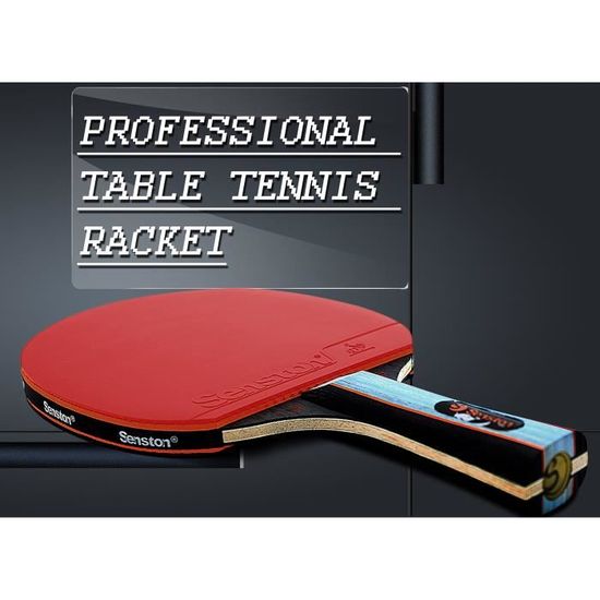 les chauves-souris ping pong raquette Set avec 4 Chauves-souris//Paddle et 8 balles Tennis de table Set de 4
