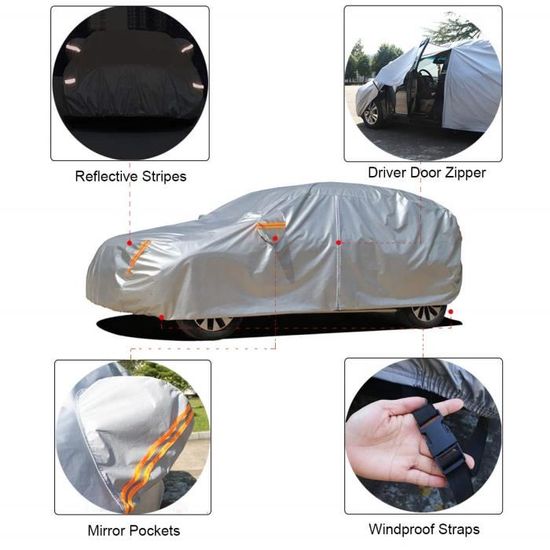 Housse De Voiture Pour Renault Megane RS - Étanche à La