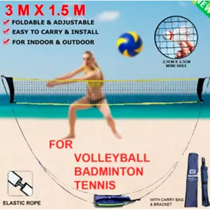 Support de Filet de Badminton, équipement d'entraînement Sportif en Plein air, Support de Filet de Badminton pour Terrain de Jeu sur pelouse, Poteau de Volley-Ball Portable avec Roues, Facile à inst Support de Filet de Badminton, équipement d'entraînement Sportif en Plein air, Support de Filet de Badminton pour Terrain de Jeu sur pelouse, Poteau de Volley-Ball Portable avec Roues, Facile à inst