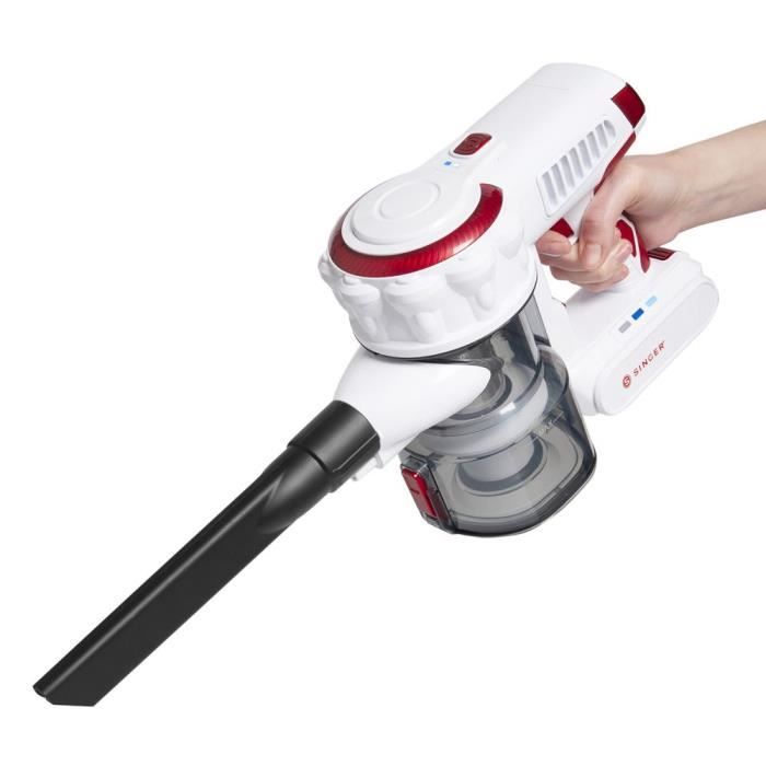 Aspirateur Balai Sans Fil Multifonction Isfriday - Blanc, Sans Sac, Autonomie 15 Min, Neuf