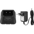 Baofeng Chargeur de batterie de voiture USB pour UV-5R DM-5R Plus talkie-walkie (prise UE)-0