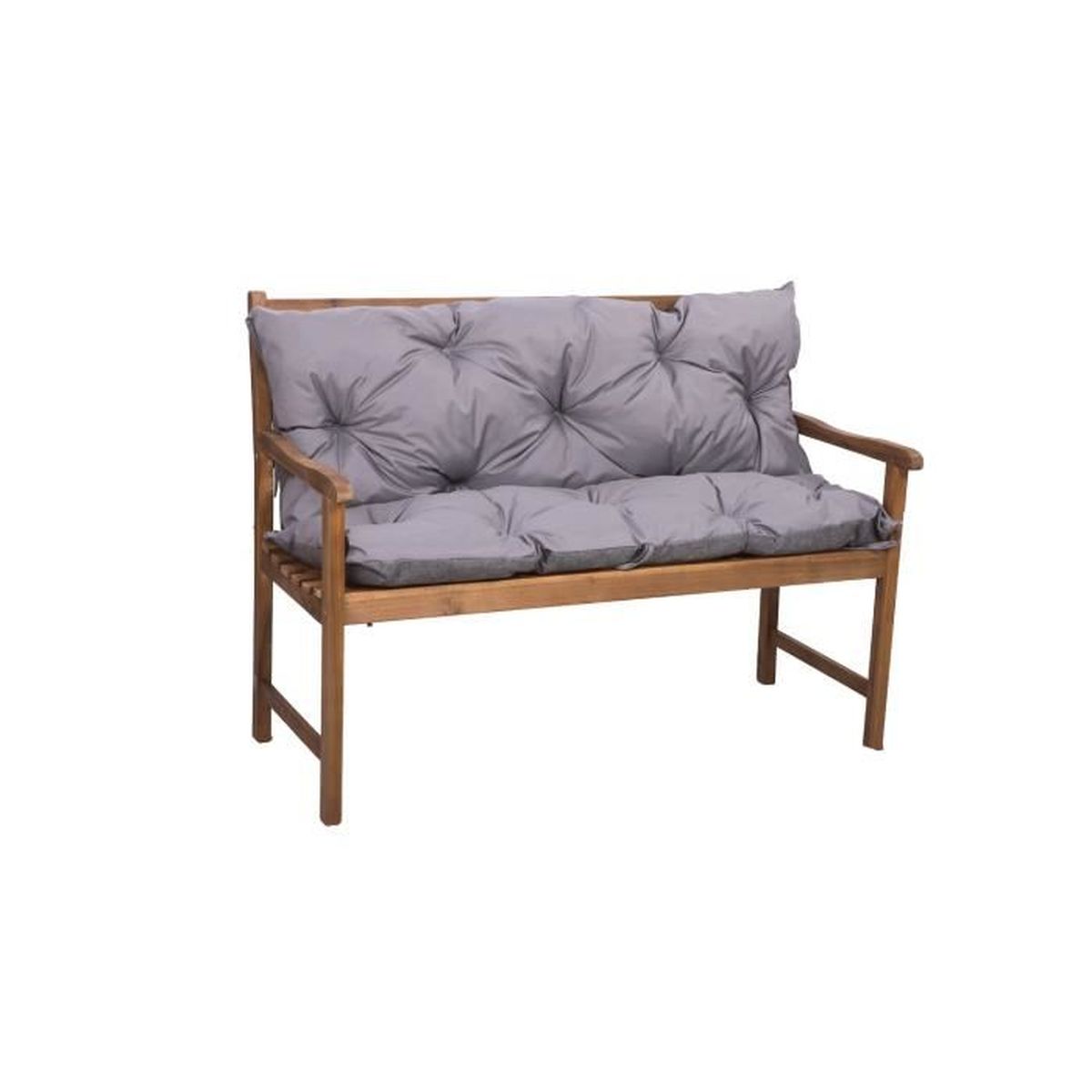 Ensemble Coussins De Jardin SuperKissen24 – Dossier 100x50 Cm, Appui 100x60 Cm, 2 Coussins Chaise Longue 48x96 Cm, Imperméable Bourgogne - 8