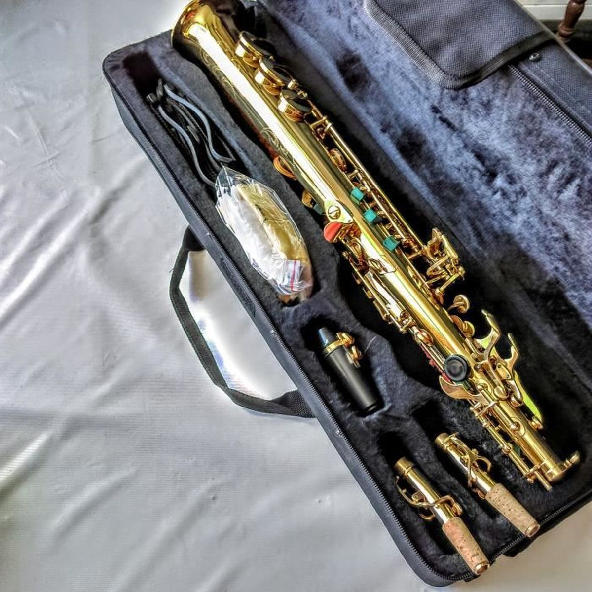 Saxophone soprano droit chevallier Achat / Vente saxophone saxophone