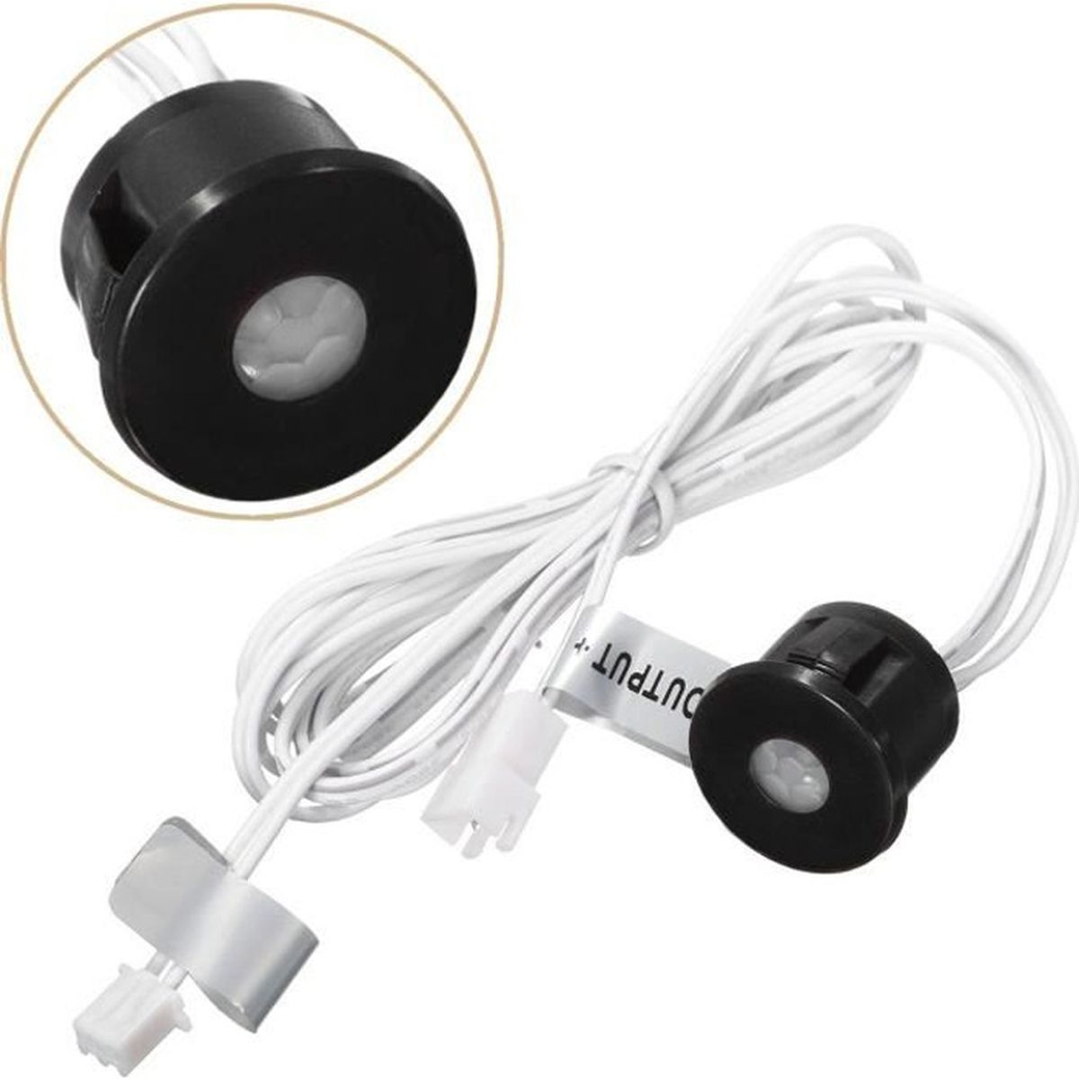 SO-TECH/® Mini-Senseur D/étecteur de Mouvement S/éteint via Mouvement de Main Interrupteur