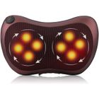 IAMS CHIEN Coussin de Massage Shiatsu, Thanmoer Coussin Massant Chauffant, Masseur de Pétrissage Électrique Rotatif 3D, Massage pour Cou Epaule