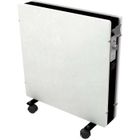 Radiateur mobile à inertie en pierre Mirida 2000w MAZDA Sable blanc