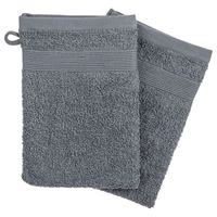 Serviette Toilette Bleu SET DE 2 GANTS DE TOILETTE 15X21 CM 100% COTON - VERT EUCALYPTUS Tendance 94529369 Gants Toilette