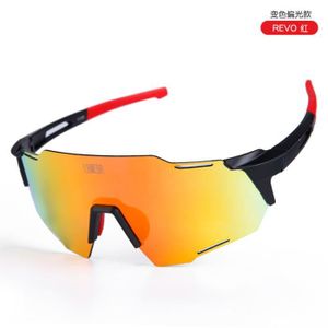 LUNETTES DE SOLEIL Rouge--lunettes de cyclisme Anti ultraviolet, lumière polarisée, pour vélo de route en montagne, verres de my